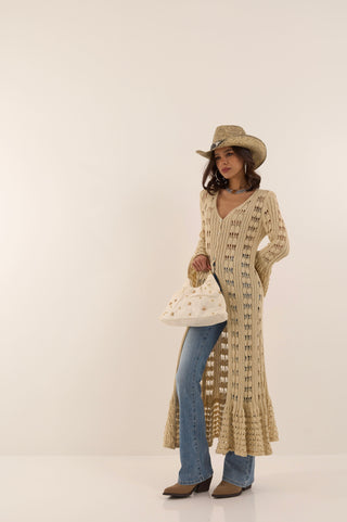 CARDIGAN CROCHET BOHEME