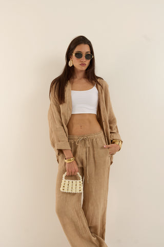 COORDINATO LINO ALGHERO BEIGE