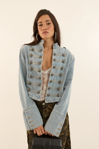 GIACCA DENIM NAPOLEONICA