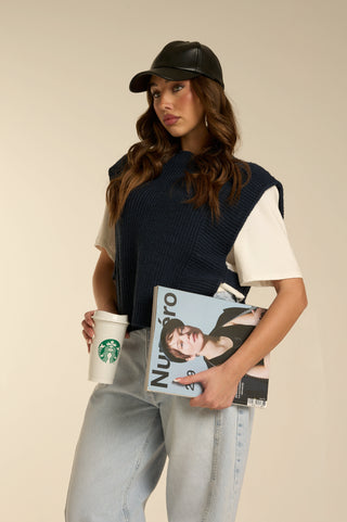 BLUE WARM EDGE smanicato