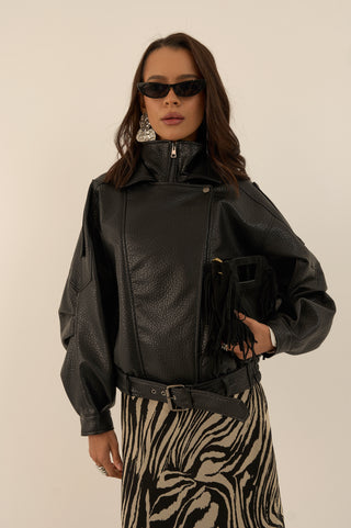 GIACCA BIKER STORM NERO