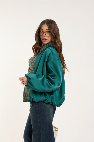 CITY GREEN BOMBER