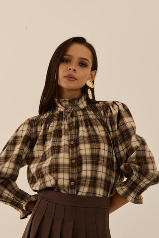 CAMICIA CHECK BRUGHIERA
