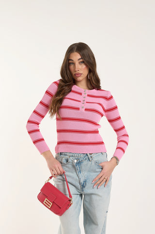 MAGLIA CANDY STRIPE