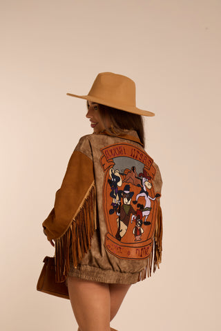 Giacca con frange CHAMEAÚ