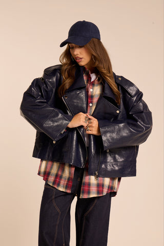 Giacca in pelle BLUUM