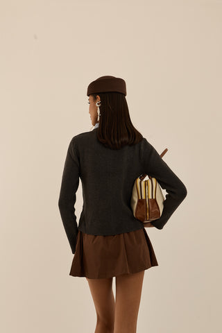 MAGLIA DOUBLE ZIP MIMI'