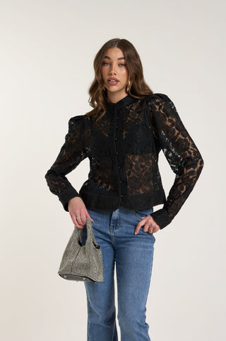 ROMANTIC LACE SHIRT