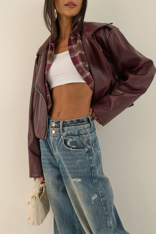 JEANS DOPPIA ABBOTTONATURA DISTRESSED