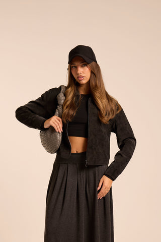 Giacca in Suede ELENOIR