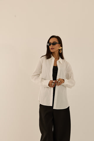 CAMICIA OVERSIZE BIANCA