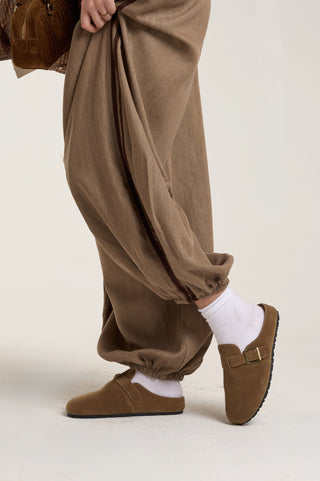 CIABATTA SABOT SUEDE