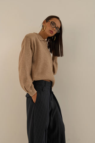 PANTALONE SARTORIALE GESSATO OFFICE