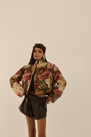 GIACCA BOMBER BOUQUET