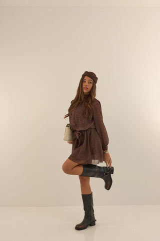 ABITO JULIETTE MARRONE