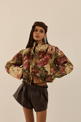 GIACCA BOMBER BOUQUET