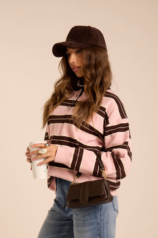 Maglioncino MOCHA PINK POLO