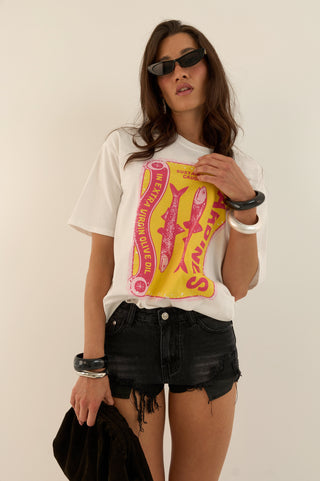 T-SHIRT GRAPHIC SARDINES