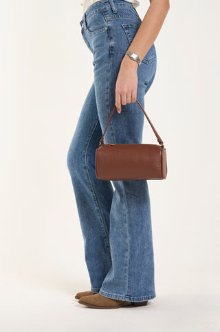 CYLINDER COGNAC bag