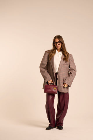 Blazer a quadretti CORK