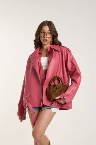 GIACCA IN PELLE ELETTRIC