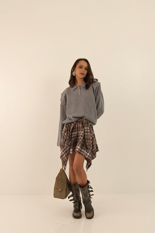 GONNA A CAMICIA MARTY INVERNO TORTORA