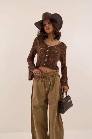PANTALONE SAHARA FLOW KAKHI