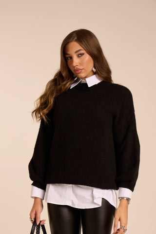 Pullover basico oversize