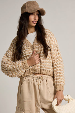 Cardigan Louise Beige