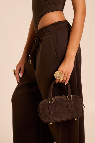 Mini Bag scamosciata Amour