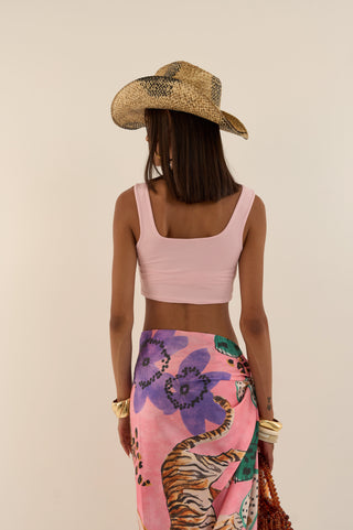 TOP MINI LISCIO PINK