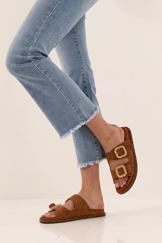 CIABATTA SUEDE LIGNUM