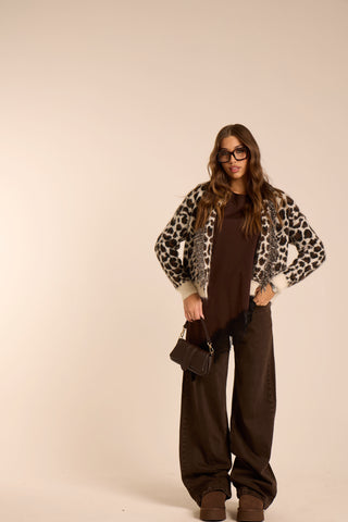 Cardigan aperto CIOCCA MUU