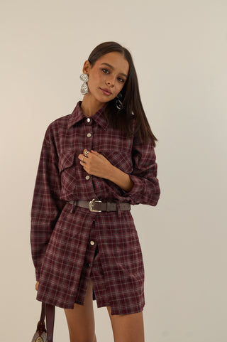 COORDINATO CAMDEN BORDEAUX