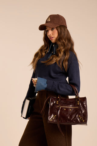 Maglione DENIM COLLAR