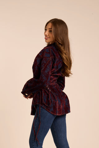 Giacca Stringata BLUVELVET