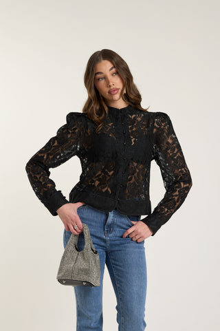 ROMANTIC LACE SHIRT