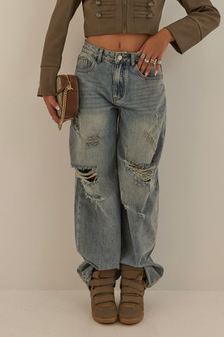 JEANS STRAPPATO UNDERGROUND