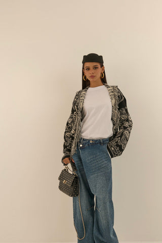 JEANS VITA ASIMMETRICA TWIST