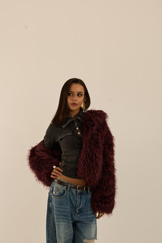 ECOPELLICCIA BORDEAUX GILDA