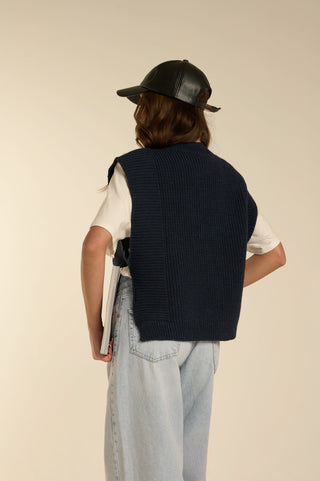 BLUE WARM EDGE smanicato