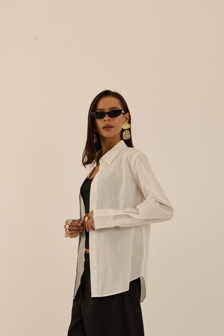 CAMICIA OVERSIZE BIANCA