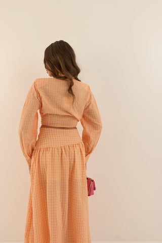 COORDINATO VICHY ROSA
