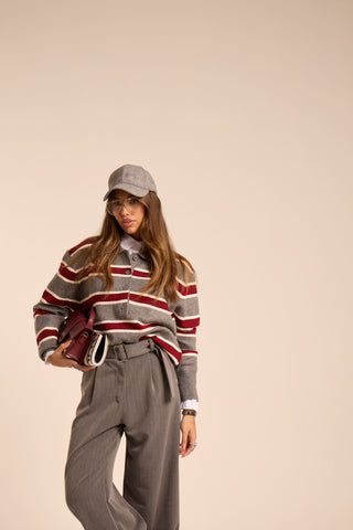 Maglione a righe Paris