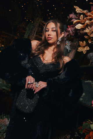 Eco Pelliccia MYN BLACK