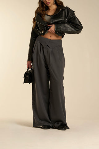 ASYMMETRIC SARTORIAL PANTS