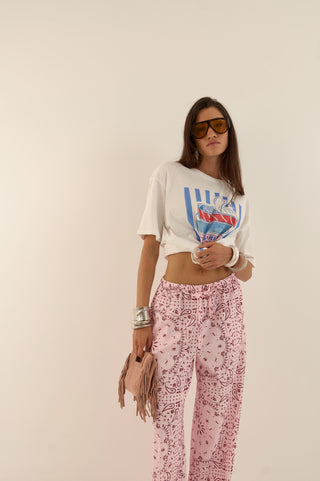 PANTALONE BANDANAS ROSA