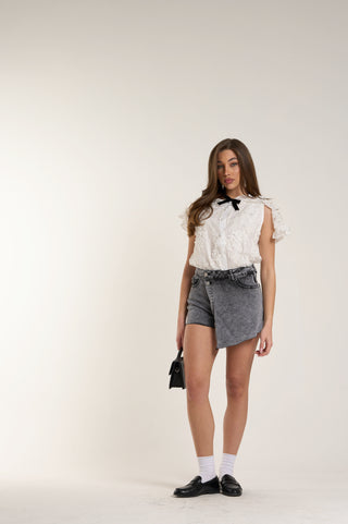 CAMICIA IN PIZZO ADELE