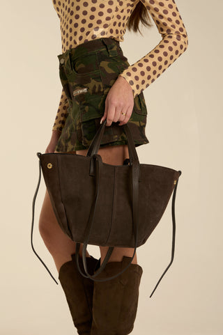 LARGÉ BIG BAG suede