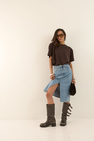 LONGUETTE IN DENIM JENNY